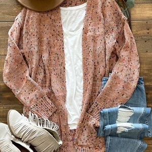 Confetti Dot Cardigan